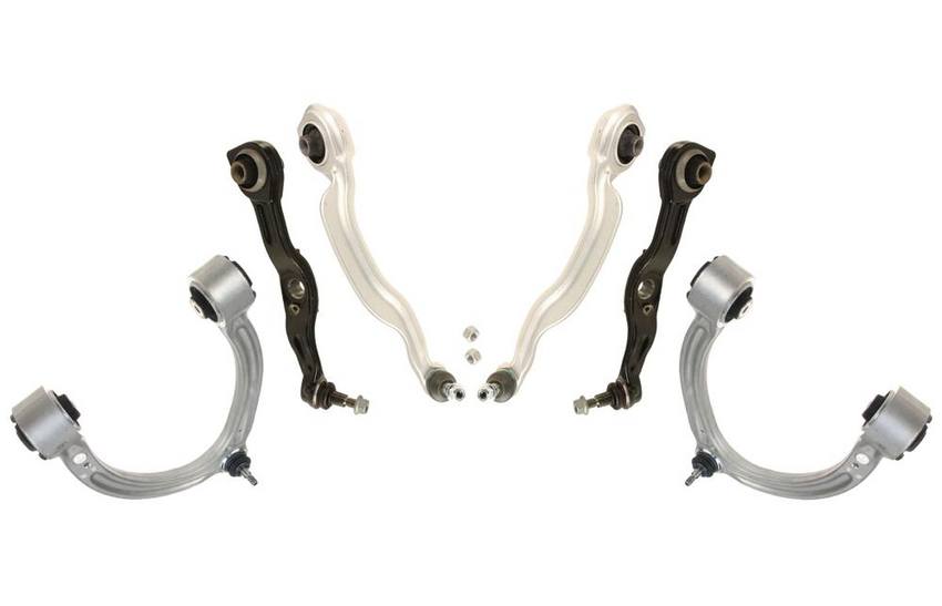 Mercedes Suspension Control Arm Kit - Front (6 Pieces) 2213309007 - Lemfoerder 3086665KIT